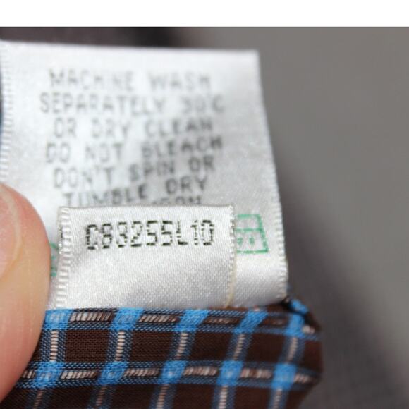 Bugatchi Mens Classic Fit Long Sleeve Button‎ Down Shirt Size XL - Picture 8 of 9